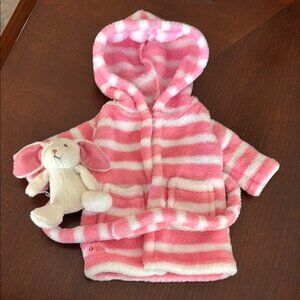 Our generation 18” doll robe and bunny plushie